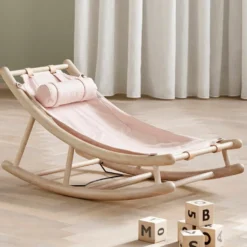 Oliver Furniture Baby- & Kleinkindwippe Wood Eiche/Rosa