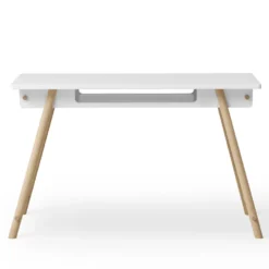 Oliver Furniture Camp Junior Schreibtisch höhenverstellbar weiß/Eiche