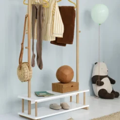 Oliver Furniture Camp Kleiderständer weiß/Eiche