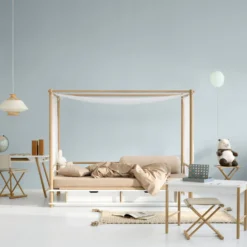 Oliver Furniture Camp Kleinkind Hocker Eiche/ungefärbt