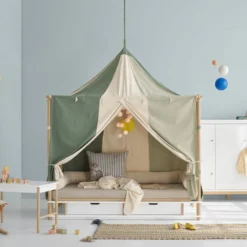 Oliver Furniture Camp Kleinkind Spieltisch weiß/Eiche