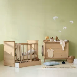 Oliver Furniture Camp Novel Babybett/Bett 60x120/120x200 cm Eiche