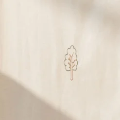 Oliver Furniture Camp Novel Betthimmel mit Stickerei für Babybett ungefärbt