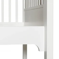 Oliver Furniture Etagenbett Seaside Classic Weiß mit gerader Leiter