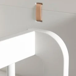 Oliver Furniture halbhohes Hochbett Wood Mini+ Weiß