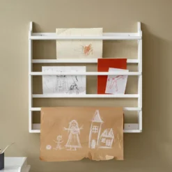 Oliver Furniture Tellerregal & Bücherregal Weiß