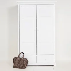 Oliver Furniture 2-türiger Kleiderschrank Weiß Hoch