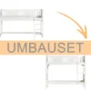Oliver Furniture Umbauset Seaside Classic halbhohes Hochbett zum Etagenbett mit gerader Leiter