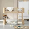 Oliver Furniture Umbauset Wood Mini+ Juniorbett zum halbhohen Hochbett Eiche