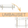 Oliver Furniture Umbauset Wood Original Bettsofa zum Etagenbett Leiter vorne