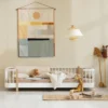 Oliver Furniture Umbauset Wood Original Einzelbett zum Bodenbett weiß/Eiche