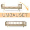 Oliver Furniture Umbauset Wood Original Einzelbett zum Bodenbett Eiche