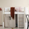Oliver Furniture Vorhang für halbhohes Hochbett Wood Mini+ Rosa