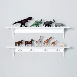 Oliver Furniture Wandregal Weiß 90 cm
