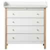 Oliver Furniture Wickelkommode Wood 4 Schubladen