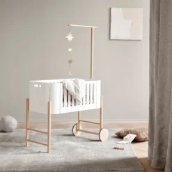 Oliver Furniture Wood Betthimmel für Beistellbett Weiß