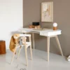 Oliver Furniture Wood Extra Tischbeinset Schreibtisch 66 cm