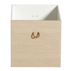 Oliver Furniture Wood Kisten 2 Fronten Weiß/Eiche