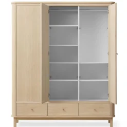 Oliver Furniture Wood Kleiderschrank 3-Türig Eiche
