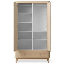 Oliver Furniture Wood Kleiderschrank 2-türig Eiche