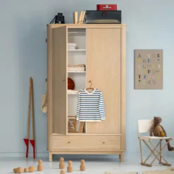 Oliver Furniture Wood Kleiderschrank 2-türig Eiche