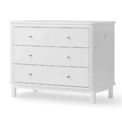 Oliver Furniture Wood Kommode 3 Schubladen Weiß