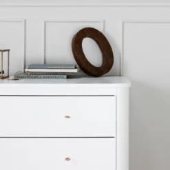 Oliver Furniture Wood Kommode 3 Schubladen Weiß