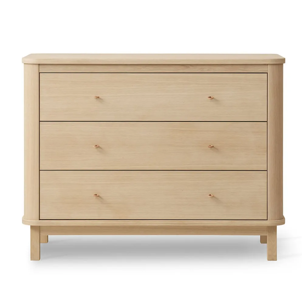 Oliver Furniture Wood Kommode 3 Schubladen Eiche