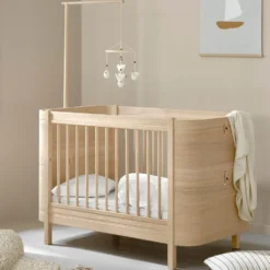 Oliver Furniture Wood Mini+ Babybett exkl. Umbauset Juniorbett Eiche