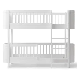 Oliver Furniture Wood Mini+ halbhohes Etagenbett Weiß