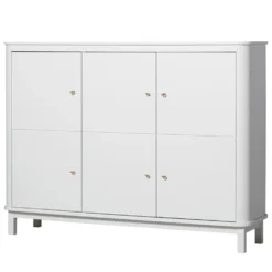Oliver Furniture Wood Multi-Schrank 3 Türig Weiß