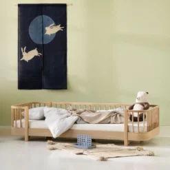 Oliver Furniture Wood Original Bodenbett 90x200 cm Eiche