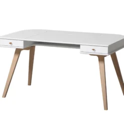 Oliver Furniture Wood Schreibtisch 66 cm & Armlehnstuhl Set