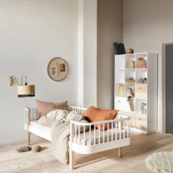Oliver Furniture Wood Stand-Regal 3 x 5 Vertikal mit Sockel
