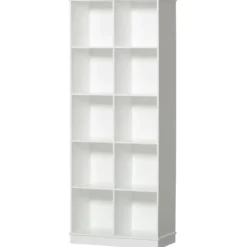 Oliver Furniture Wood Stand-Regal 2 x 5 Vertikal mit Sockel