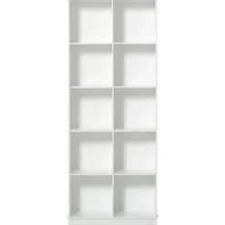 Oliver Furniture Wood Stand-Regal 2 x 5 Vertikal mit Sockel