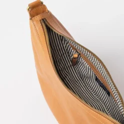 O My Bag Ledertasche Crossbody LEO weiches Leder Wild Oak
