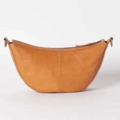 O My Bag Ledertasche Crossbody LEO inkl. gedrehter Gurt Wild Oak weiches Leder