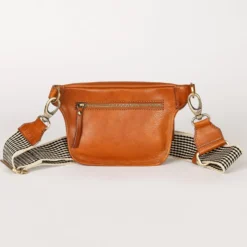 O My Bag Ledertasche Crossbody BECK'S BUMBAG Stromboli Cognac