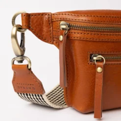 O My Bag Ledertasche Crossbody BECK'S BUMBAG Stromboli Cognac