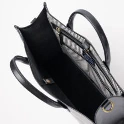 O My Bag Ledertasche JACKIE Black klassisches Leder