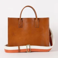 O My Bag Ledertasche JACKIE klassisches Leder Cognac