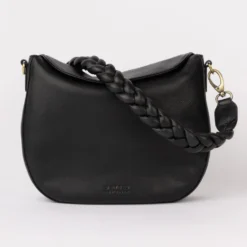 O My Bag Ledertasche LANA Black weiches Leder