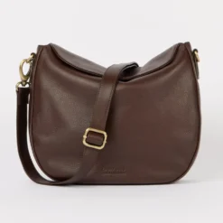 O My Bag Ledertasche LANA Chocolate weiches Leder