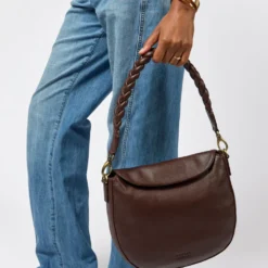 O My Bag Ledertasche LANA Chocolate weiches Leder