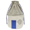 OYOY Aufbewahrungstasche Koya Large Optic Blue