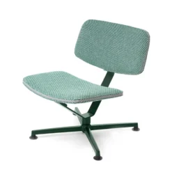 raawii Lounge chair Dark green / green Stoffbezug