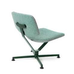 raawii Lounge chair Dark green / green Stoffbezug