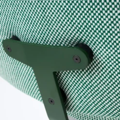 raawii Lounge chair Dark green / green Stoffbezug