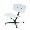 raawii Lounge chair Dark green / Sitzschale light grey